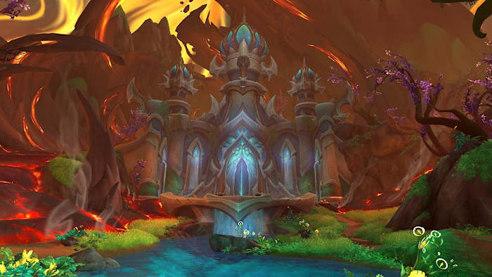 The Entrance to Amirdrassil, the Dream's Hope in World of Wacraft: Dragonflight's Patch 10.2.